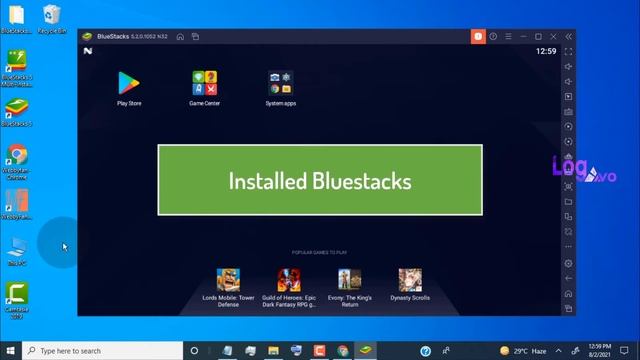 How to Install & Download Bluestacks 5 on Windows Laptop PC (2021) - by Logavo смотреть онлайн