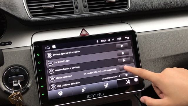 Joying Volkswagen Android Car Radio Canbus Settings(Must select the model to set VW) смотреть онлайн