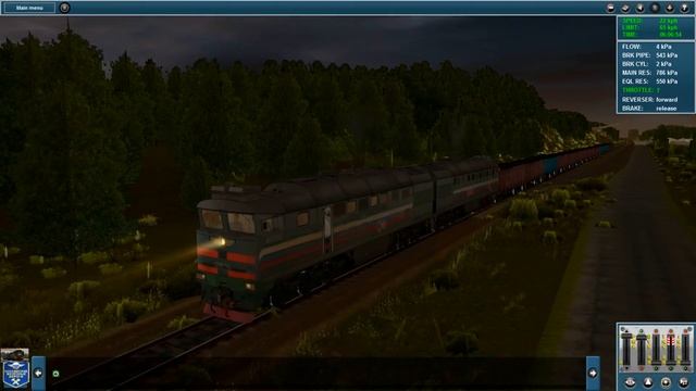 Обзор тепловоза 2тэ116к-776 в Trainz 12 смотреть онлайн