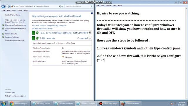 ByChel - How to configure Windows FIrewall смотреть онлайн
