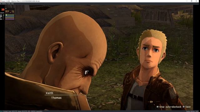 Ryujinx 1.0.4682 | Attack on Titan 2 [SWITCH EMULATION] смотреть онлайн