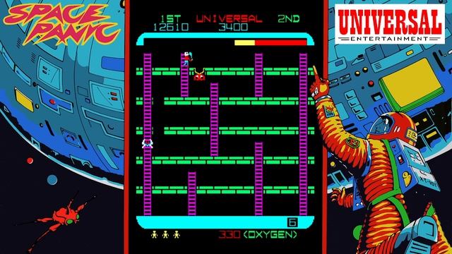 (1980) Space Panic - 29,230 - (Previous MAME World Record #1) смотреть онлайн