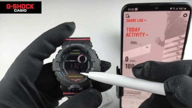 Casio G-Shock G-SQUAD GMD-B800 Mobil Bağlantı Ayarları смотреть онлайн