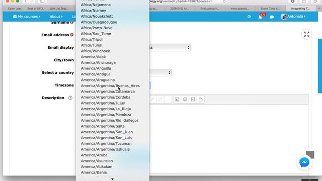 Set Argentina Timezone on Moodle смотреть онлайн