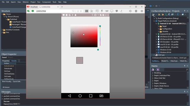 Alterando a Cor da Barra de Notificações Android/iOS - Delphi #FMX смотреть онлайн
