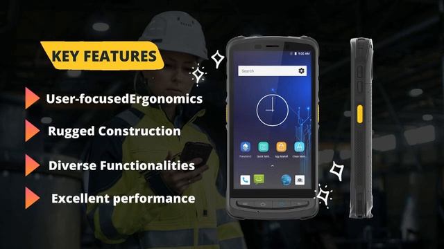 NLS-MT90 Full-Touch Enterprise Mobile Terminal смотреть онлайн