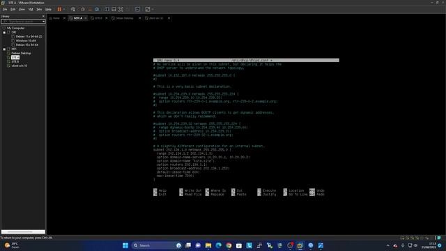 KONFIGURASI DHCP SERVER DEBIAN 11 смотреть онлайн