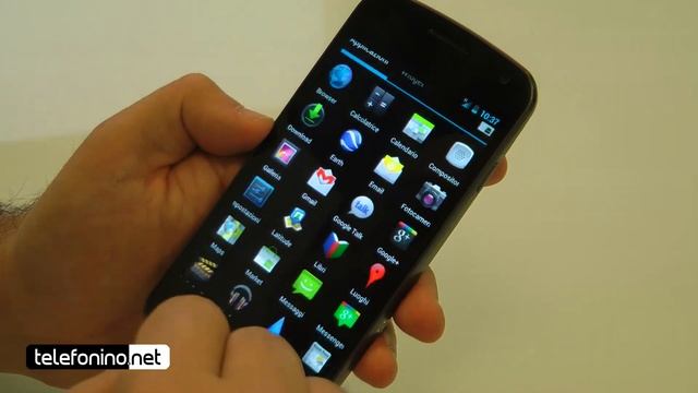 Android Ice Cream Sandwich 4.0.1 videopreview da Telefonino.net смотреть онлайн