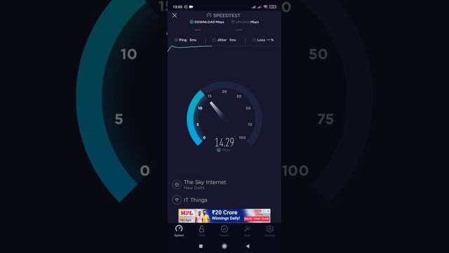 CM Delhi free WI-FI (5G+) speed test by Ookla🔥Unexpected speed must watch😍 смотреть онлайн