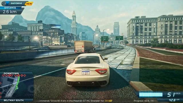 Need For Speed Most Wanted Gameplay | 4K 60FPS | Maserati GT MC Stradale | Thrustmaster Eswap XR Pr смотреть онлайн