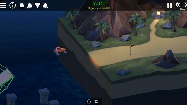 [Poly Bridge 2]  World 2 Level 4 - Trick