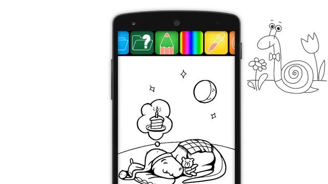 Coloring Book+ (Android App Video)