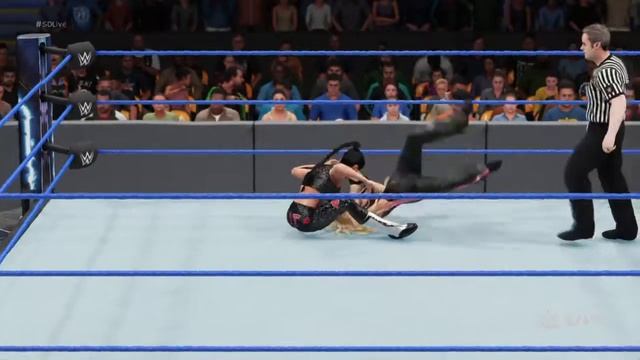 WWE 2K18 SD Live Bianca vs Tris Stratus смотреть онлайн