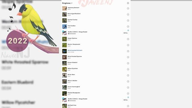 Best Birds Sound Ringtones App | Bird Calls, Sounds & Ringtones | Android/iOS смотреть онлайн