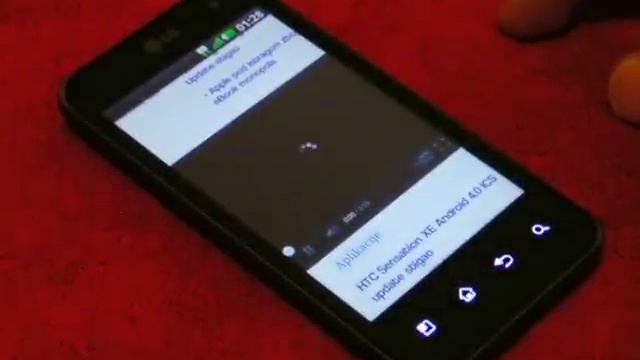 LG Optimus 2X Android Gingerbread Update.MOV смотреть онлайн