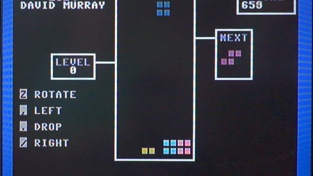 BASIC Engine Tetris demo смотреть онлайн