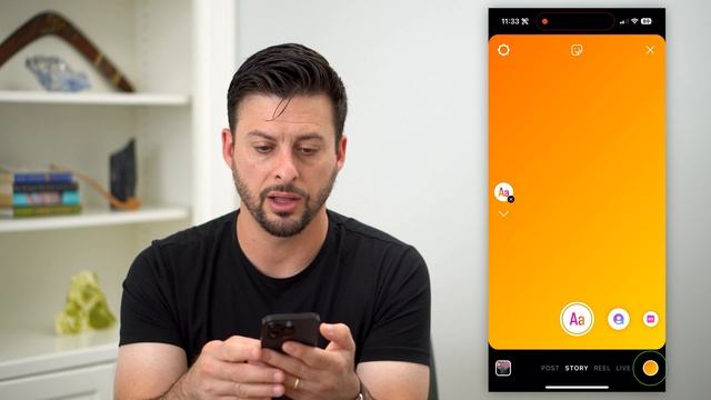 How To Change Background Color Of Instagram Stories смотреть онлайн