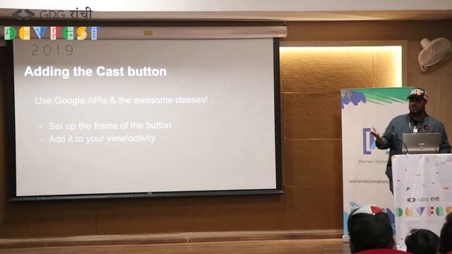 DevFest Ranchi 2019 – Abhishek Sansanwal – Cast Your Multimedia Apps To The Top