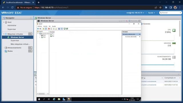 Instalación y configuración de el Rol de DHCP en Windows server 2019 смотреть онлайн