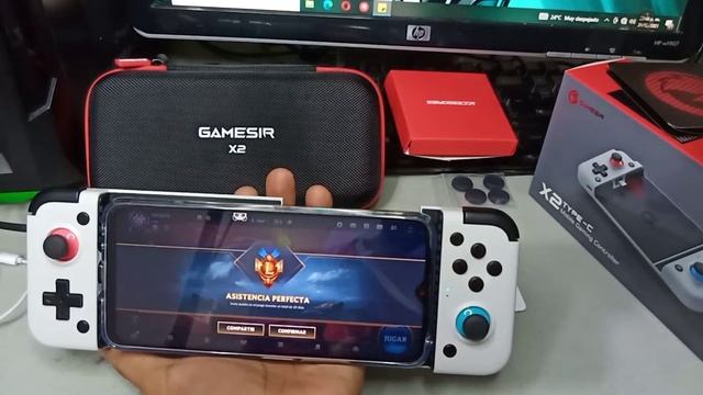 Joystick para jugar LoL Gamesir X2 tipo-c 2021 смотреть онлайн