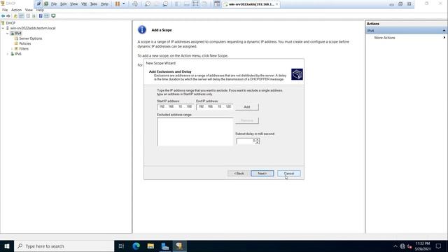 Dynamic Host Configuration Protocol (DHCP Server) Install and configured in Windows Server 2022 смотреть онлайн