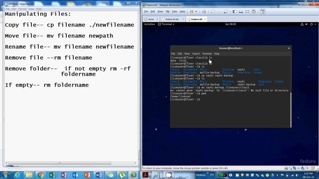 Linux Commands for Beginners:manipulating files смотреть онлайн