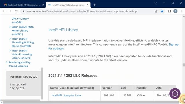 STEP 4 Getting Intel (R) MPI Library for Windows, Dec2022 смотреть онлайн