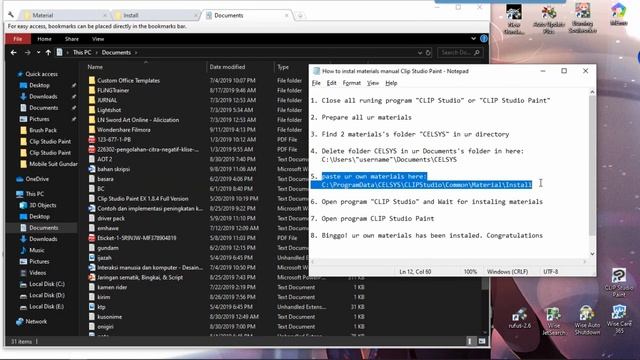How to import materials Clip studio paint смотреть онлайн