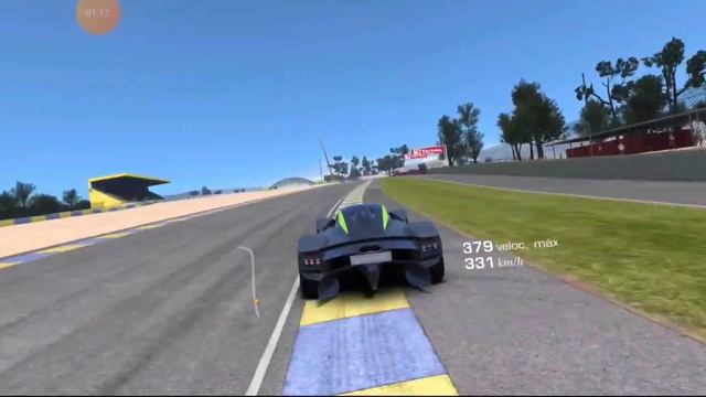 ASTON MARTIN VALKYRIE - 379,63 Km/h - CIRCUITO: BUGATTI смотреть онлайн