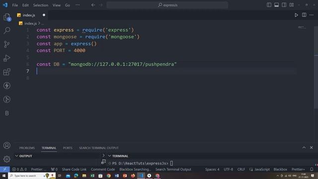 Connect NodeJS, Express to MongoDB using Mongoose 🔥 || Ujjwal Technical Tips смотреть онлайн