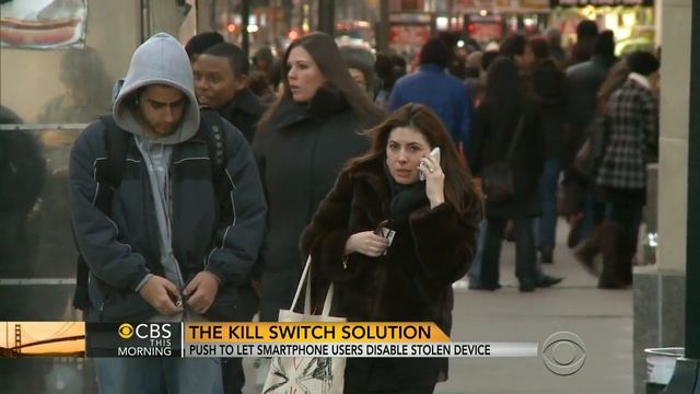 Push For Kill Switch To Let Smartphone Users Disable Stolen Device