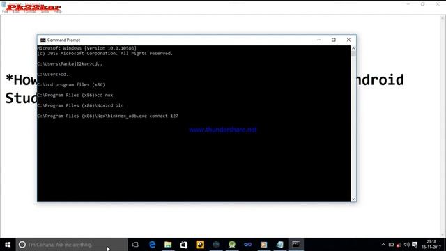 How to Connect Nox to Android Studio. смотреть онлайн