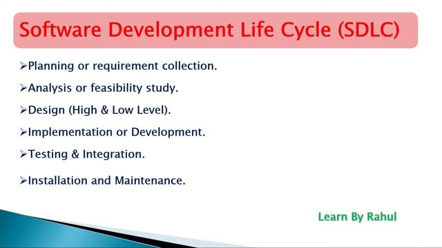 software development life cycle model (SDLC) | waterfall model | Hindi смотреть онлайн