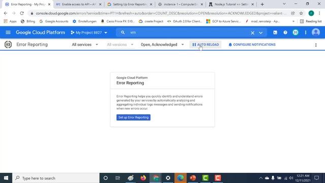 Error Reporting Tool in GCP.#GCP смотреть онлайн