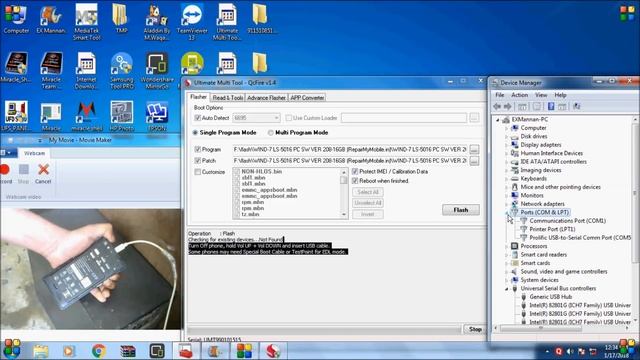 How to Dead boot/ Boot repair "all mobile "qualcomm device 100% repair"in umt dongle || miracle box смотреть онлайн