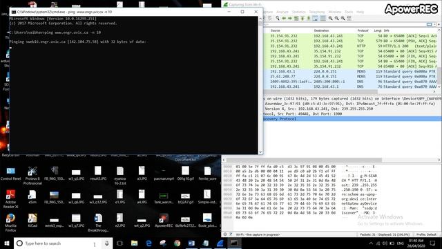 Analyse ICMP using Wireshark смотреть онлайн