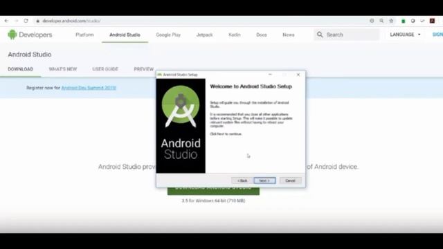Android App Development Series | Part 1- Installation of Android Studio 3.5 Setup 2019 in Hindi смотреть онлайн