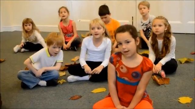 Осень, детская песенка, Song Autumn. Children of Russian theatre school RITS смотреть онлайн