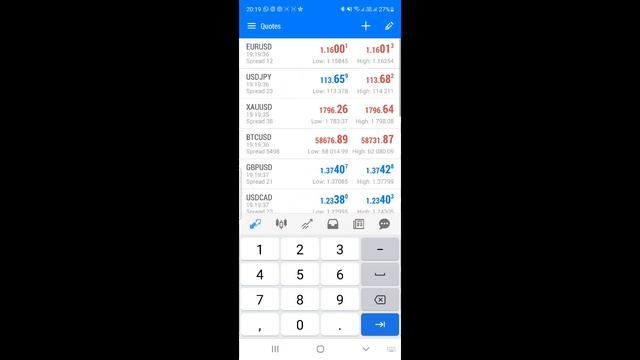 MT5 Metatrader 5 Mobile Version Tutorial смотреть онлайн