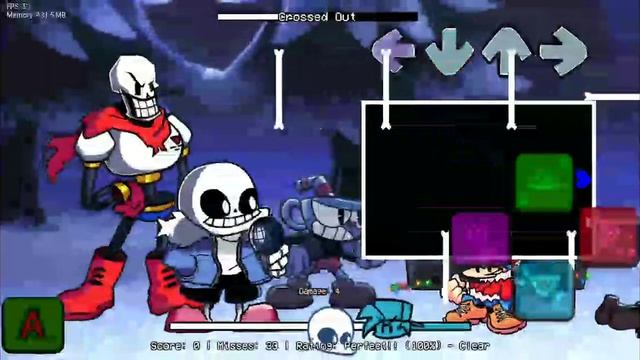 Fnf Crossed Out Cover Mid Fight Masses And Entity Android Port