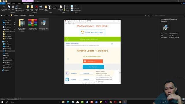 CARA MENONAKTIFKAN UPDATE WINDOWS PAKAI APLIKASI STOP WINDOWS UPDATE PERMANEN смотреть онлайн