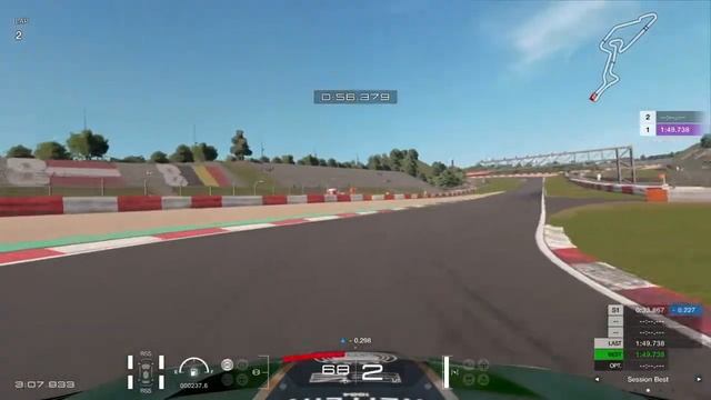 GT Sport TT - Jaguar Gr.3 - Nurburgring GP - 1:49.114 смотреть онлайн