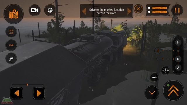 MudRunner Android #8 - Cross a River смотреть онлайн