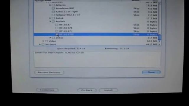 OSX86 EeePC 900HD смотреть онлайн