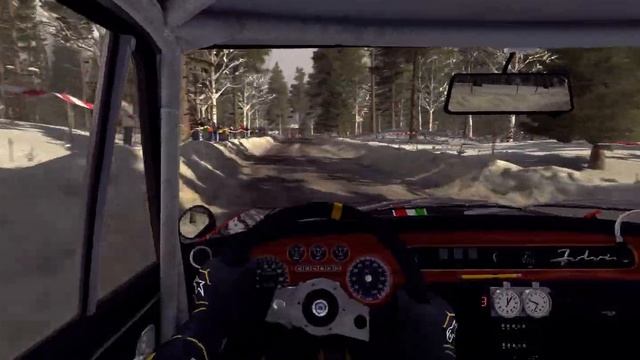 1960 Lancia Fulvia HF Этап 5 Финляндия Dirt Rally смотреть онлайн