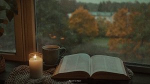 Romanticize studying in foggy october day 🍂 slow living autumn evenings with quiet autumn playlist
