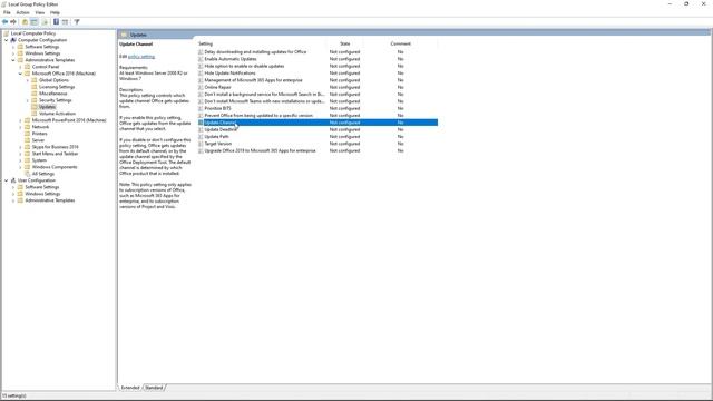 Managing Update Channels for Microsoft 365 Apps смотреть онлайн