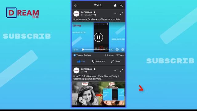 How To Minimize A Video In The Facebook App || Facebook video minimize play. смотреть онлайн