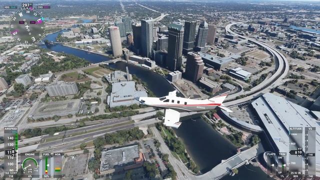 [🔴4K] Tampa Flyover | Microsoft Flight Simulator 2020 | RTX ULTRA смотреть онлайн