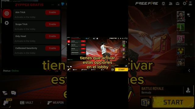 NUEVO FREEFIRE ANDROID PANEL HEADTRICK FULL ANTIBAN PARA CUENTA PRINCIPAL ✅ смотреть онлайн